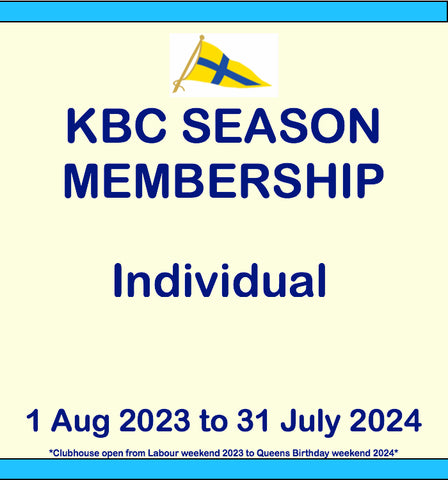 Individual Membership - 2023/2024 Season